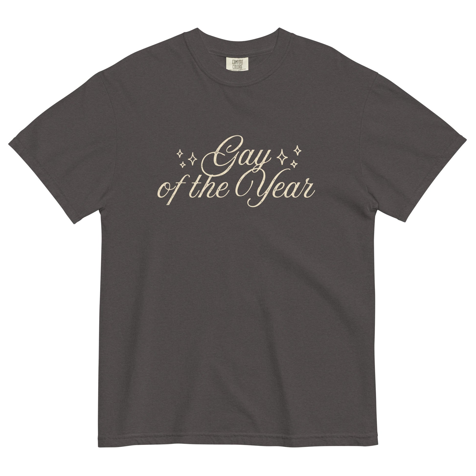 Gay of the Year Script T-shirt - FLAVNT
