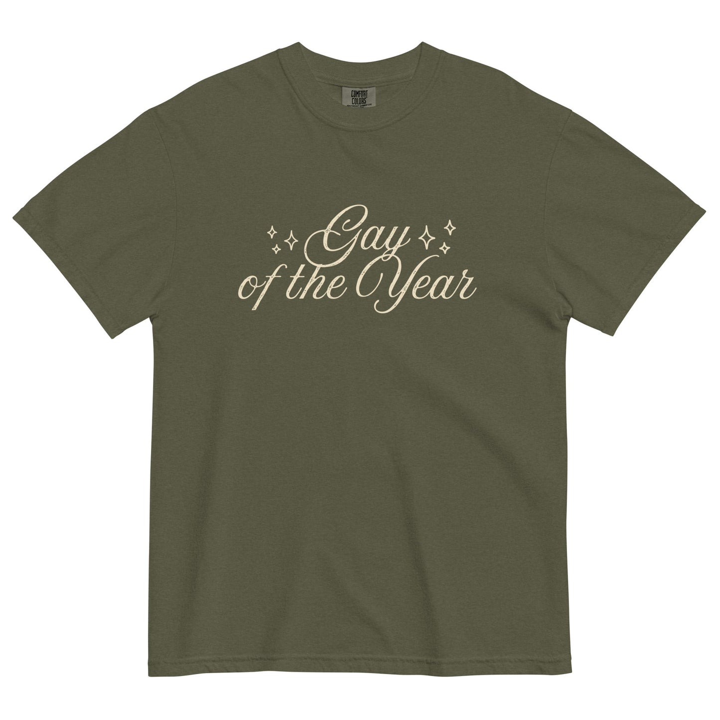 Gay of the Year Script T-shirt - FLAVNT