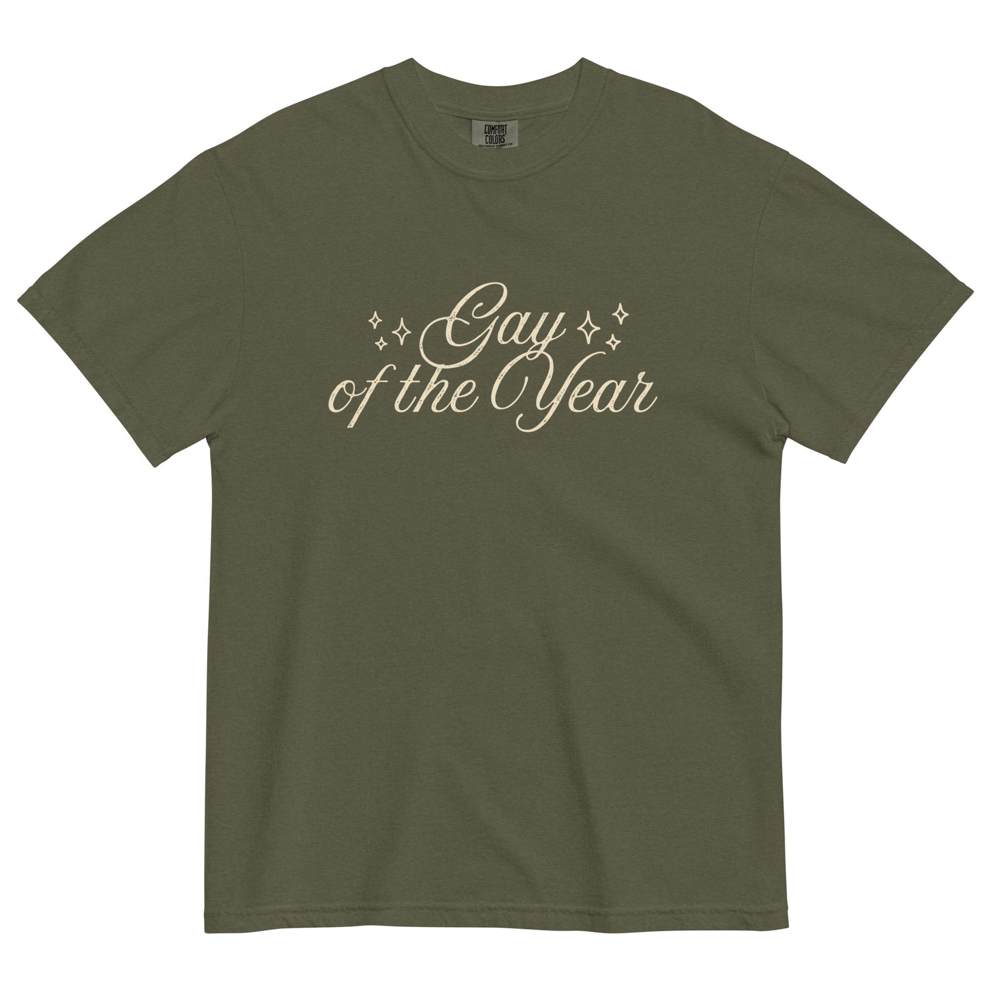 Gay of the Year Script T-shirt - FLAVNT
