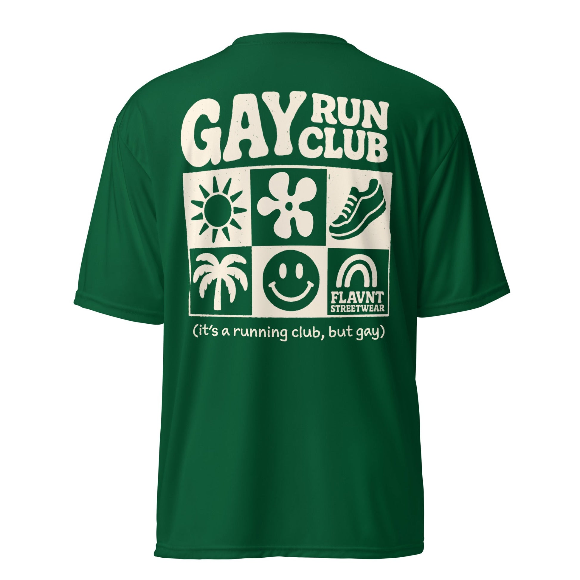 Gay Run Club Performance Tee - FLAVNT
