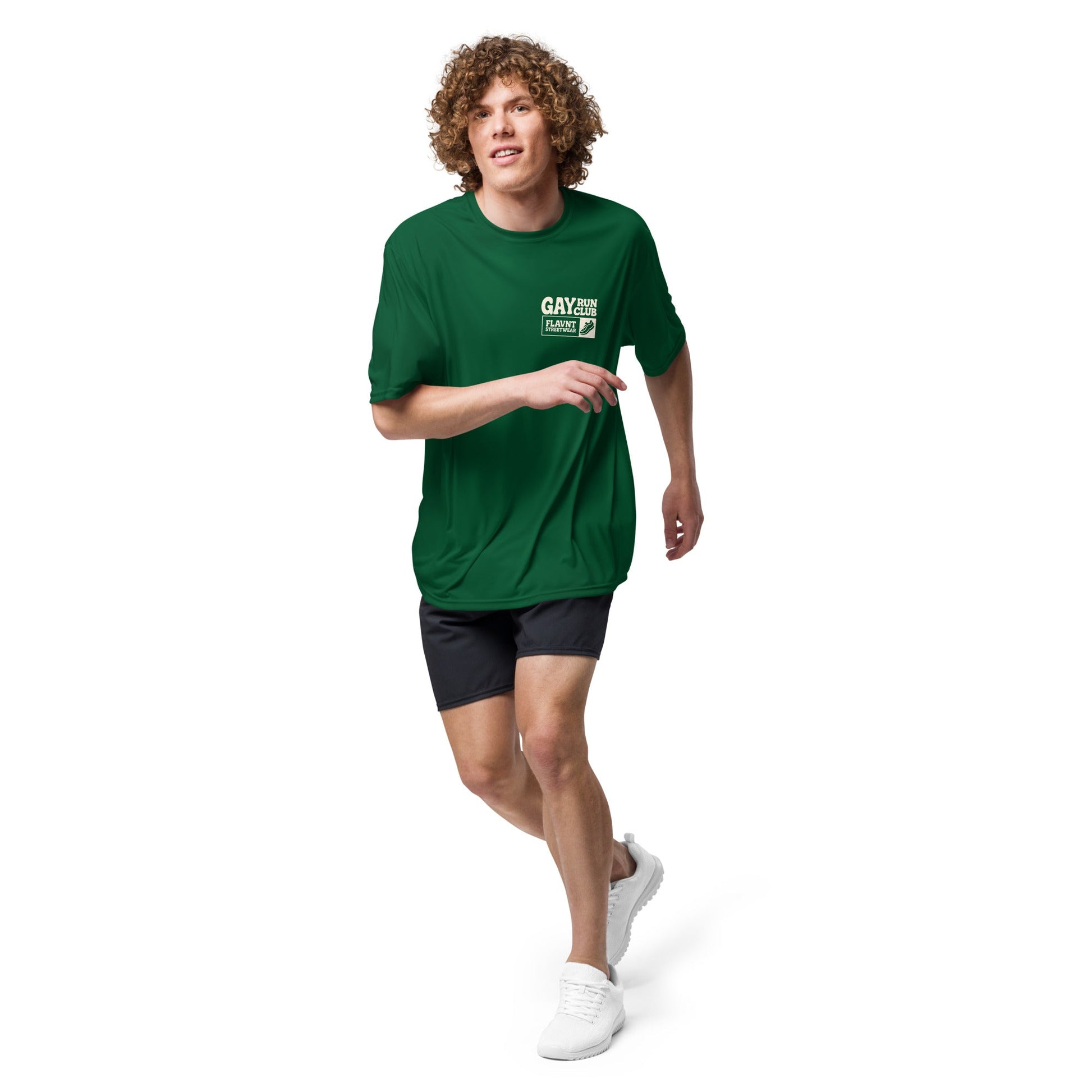 Gay Run Club Performance Tee - FLAVNT