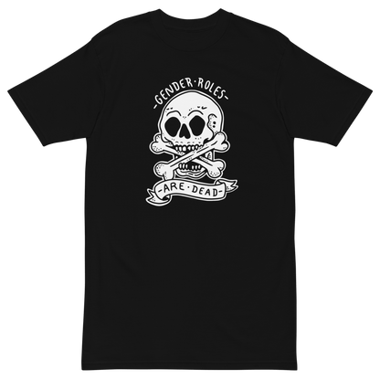 Gender Roles Are Dead Tombstone T-Shirt - FLAVNT