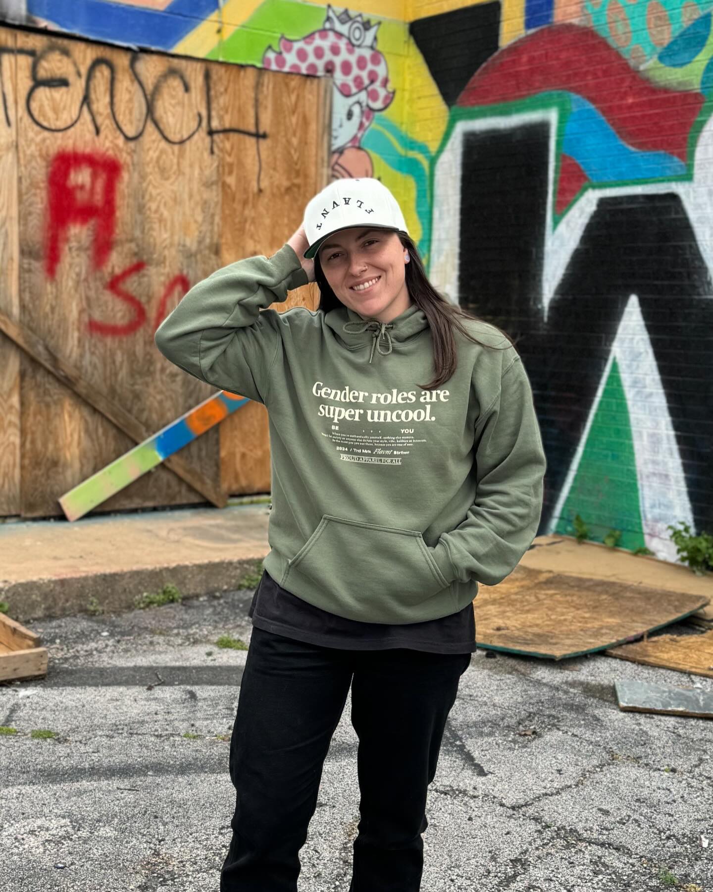 Gender Roles Are Super Uncool Sweatshirt - FLAVNT