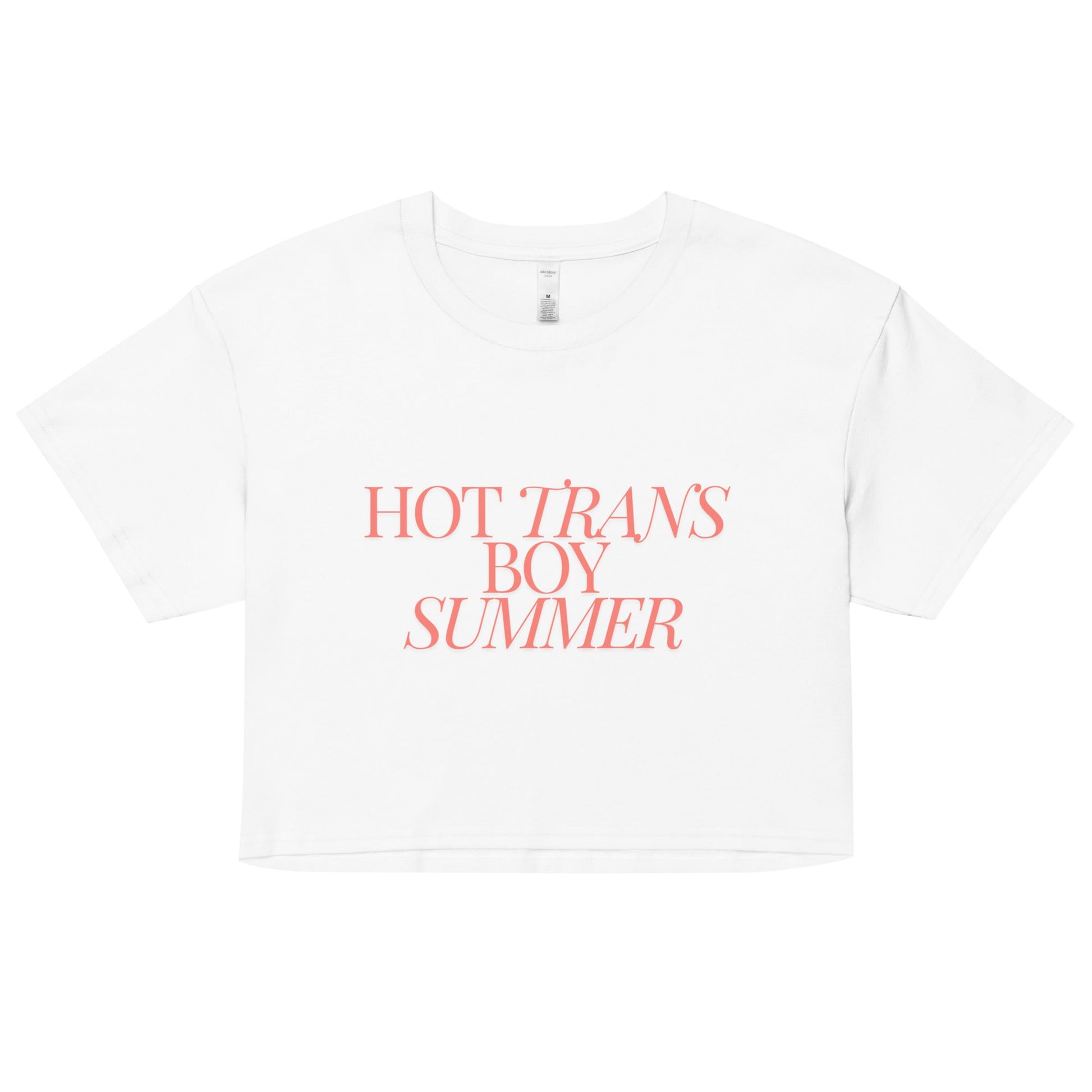 Hot Trans Boy Summer crop top - FLAVNT