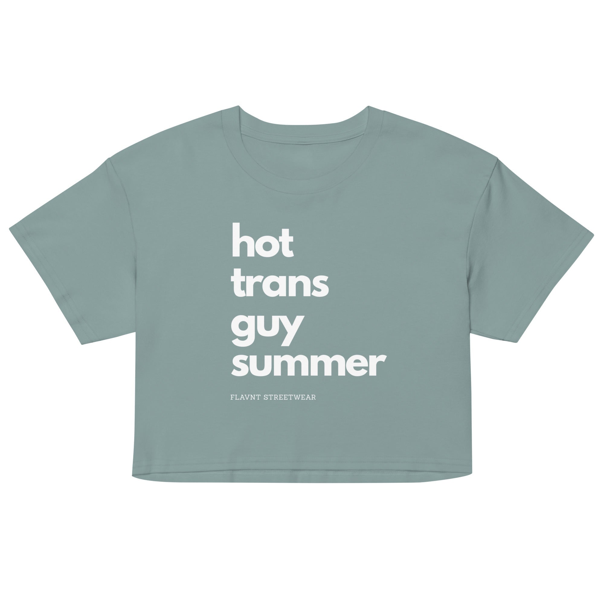 Hot Trans Guy Summer crop top – FLAVNT