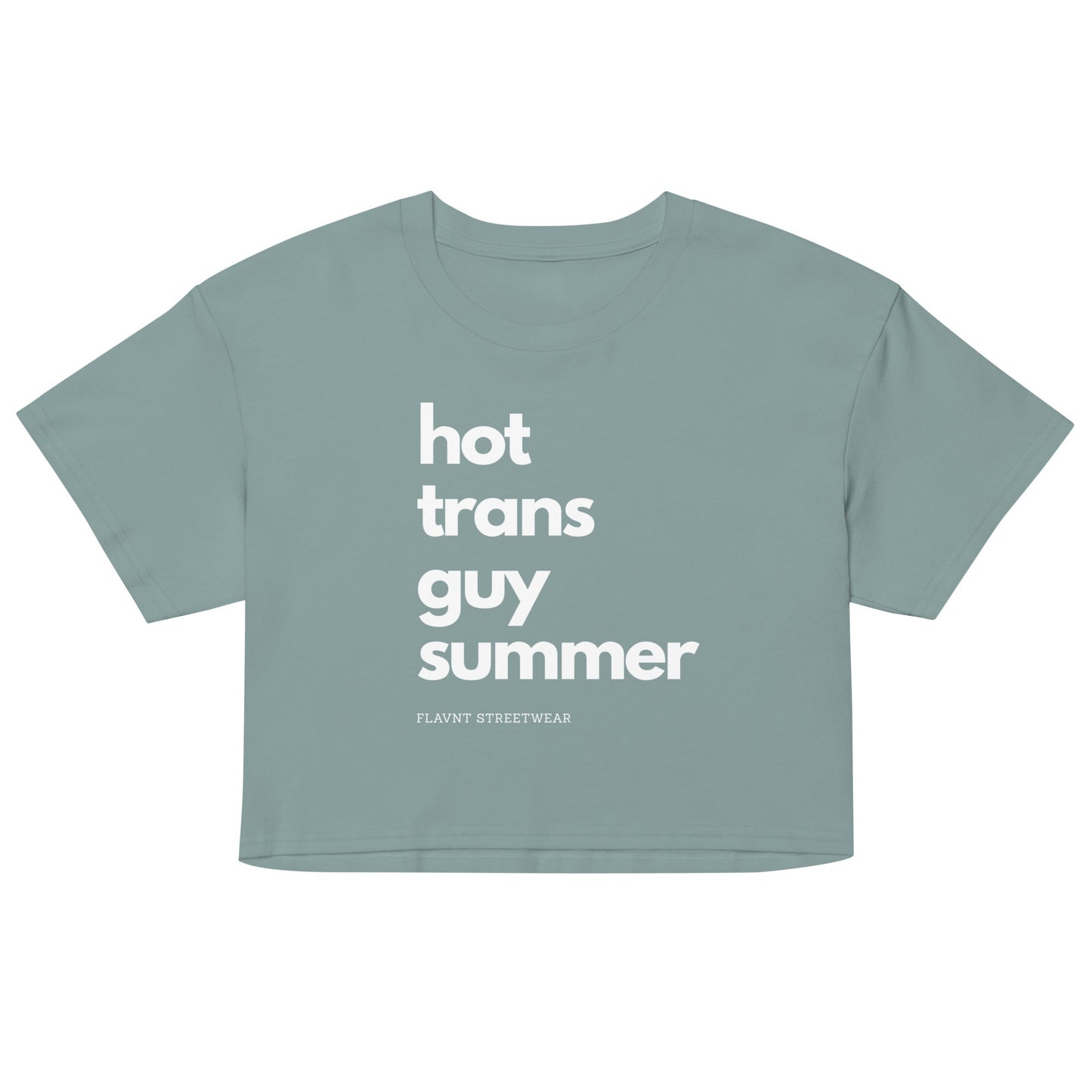 Hot Trans Guy Summer crop top - FLAVNT
