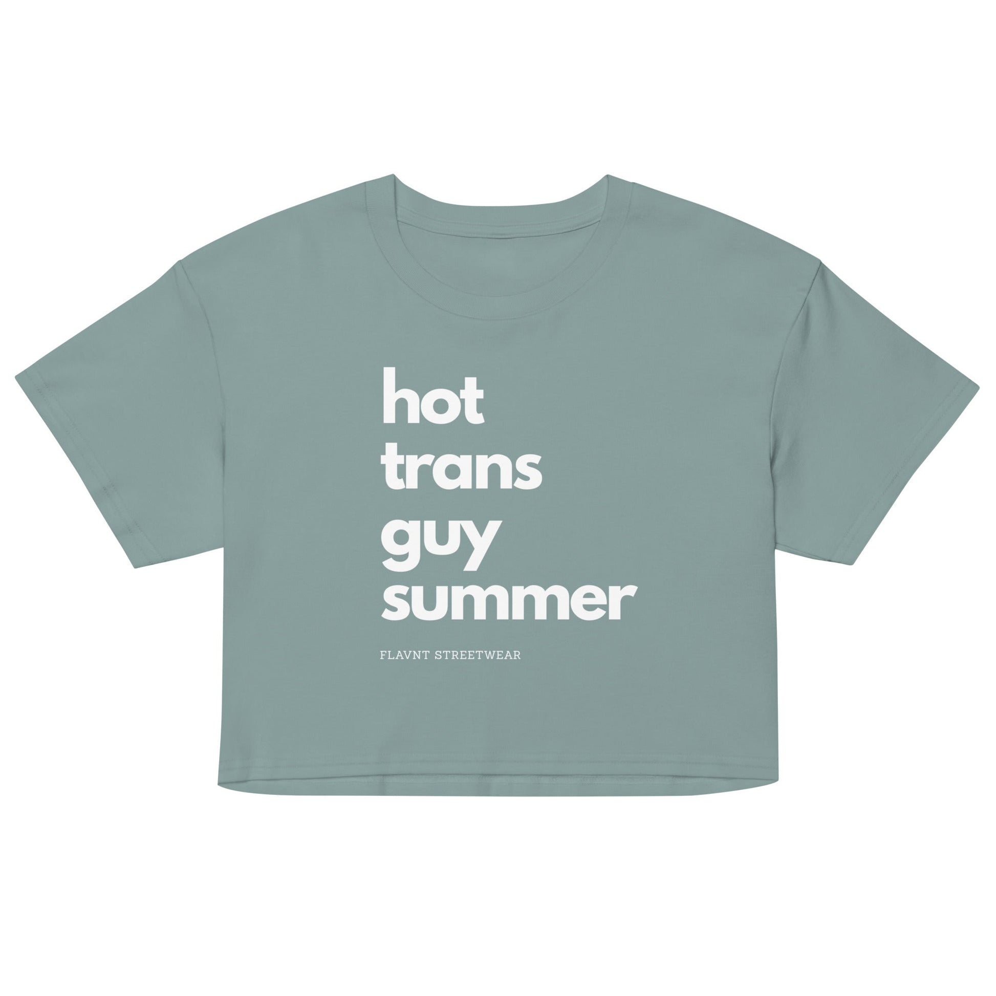 Hot Trans Guy Summer crop top - FLAVNT