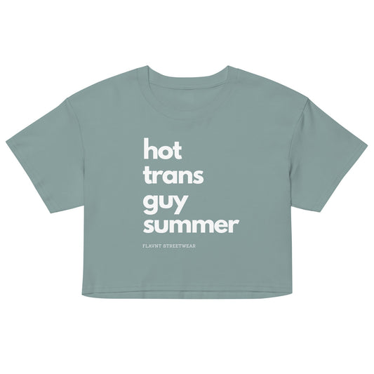 Hot Trans Guy Summer crop top - FLAVNT