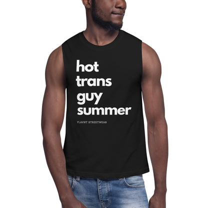 Hot Trans Guy Summer Muscle Shirt - FLAVNT