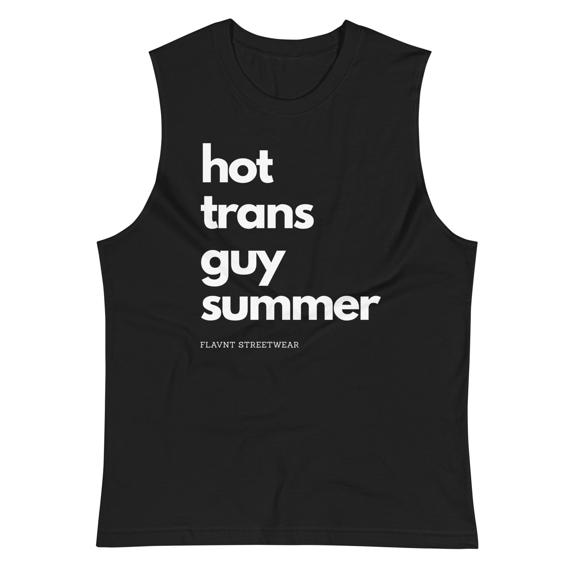 Hot Trans Guy Summer Muscle Shirt - FLAVNT