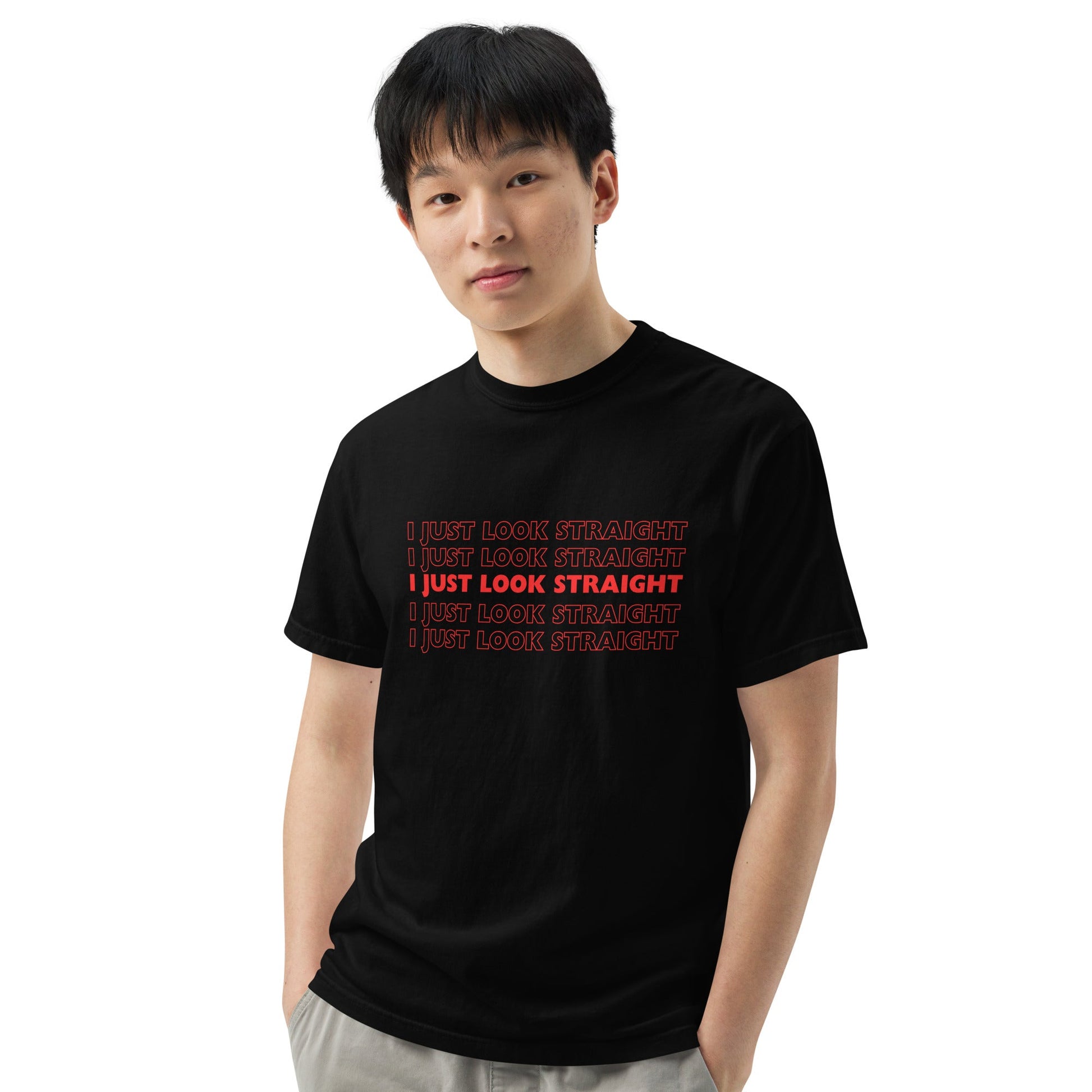 I Just Look Straight T-Shirt - FLAVNT