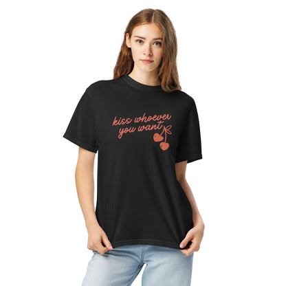 Kiss Whoever You Want T-shirt - FLAVNT