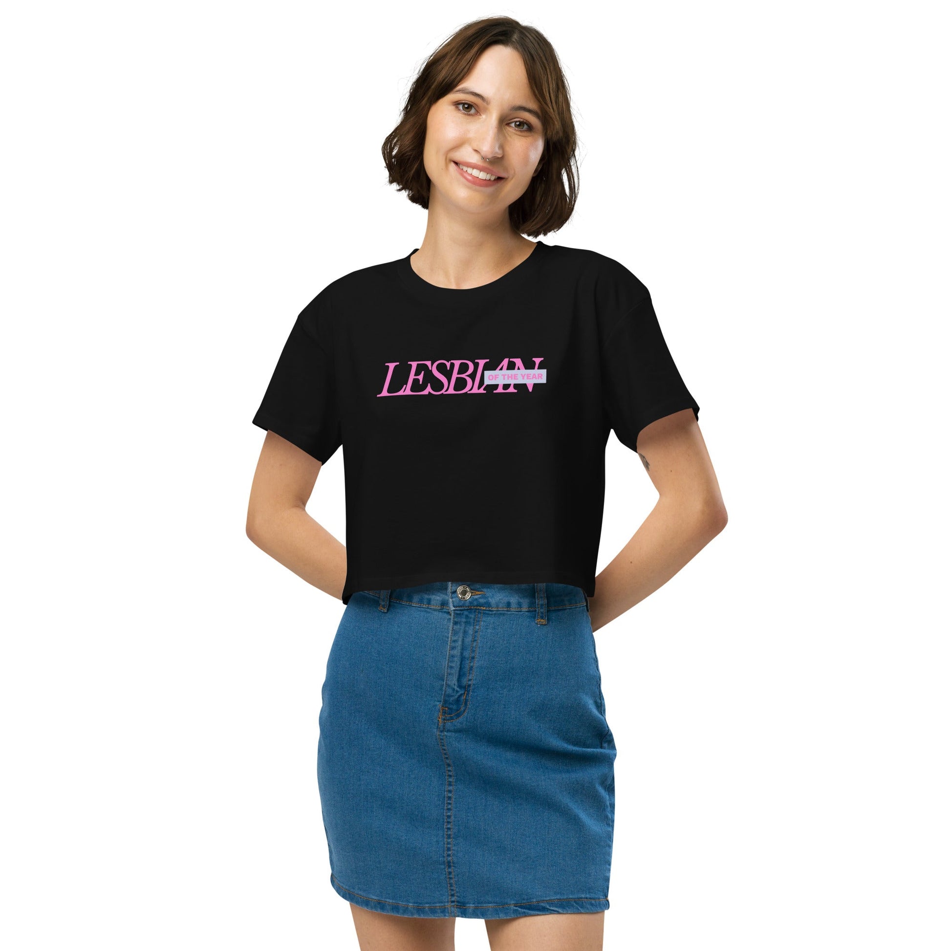 Lesbian of the Year crop top - FLAVNT