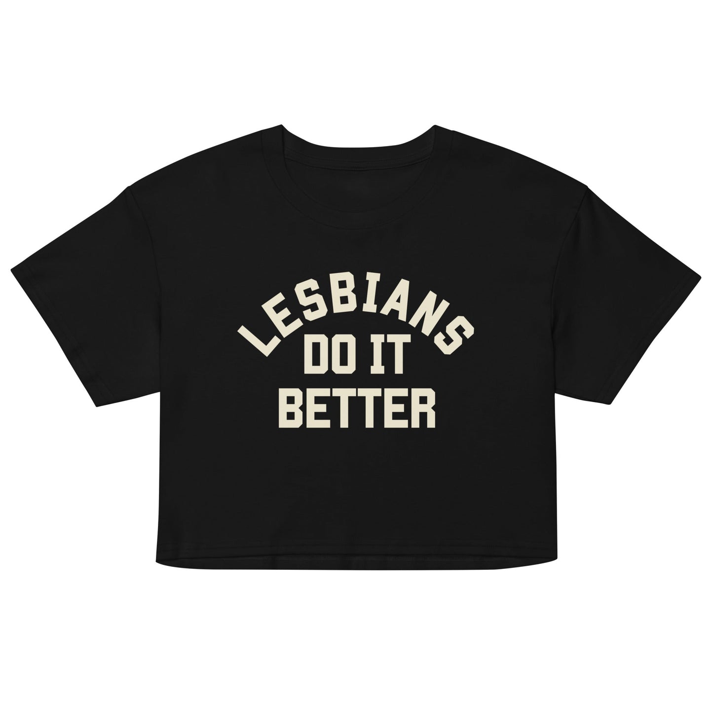 Lesbians do it Better crop top - FLAVNT