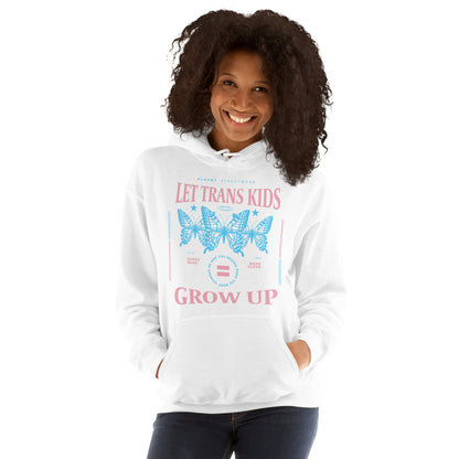 Let Trans Kids Grow Up Hoodie - FLAVNT