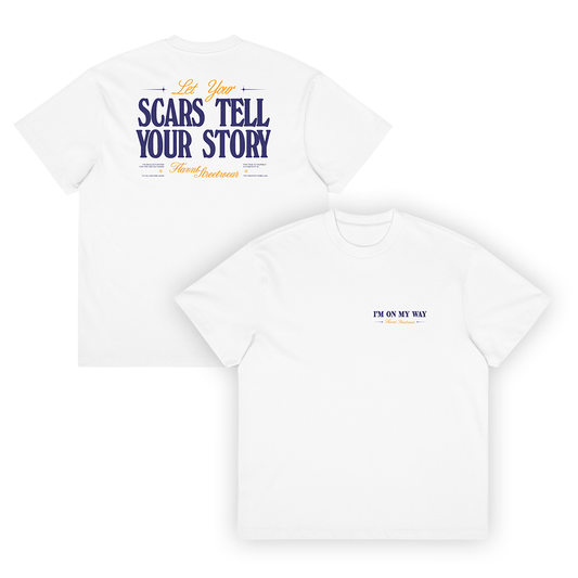 Let Your Scars Tell Your Story Boxy Tee - FLAVNT