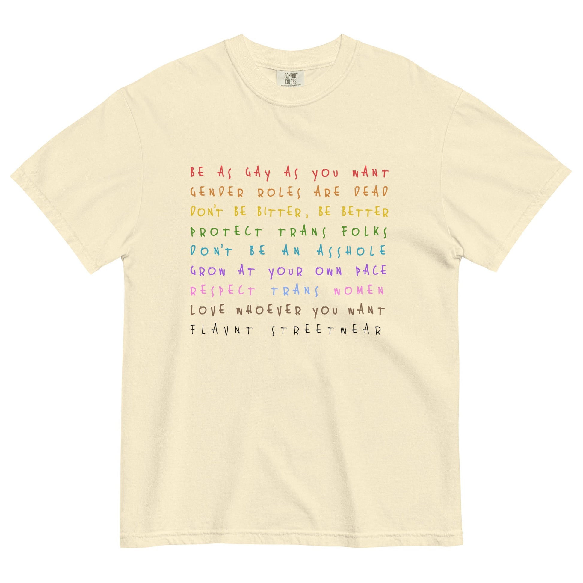 LGBT Mottos t-shirt - FLAVNT
