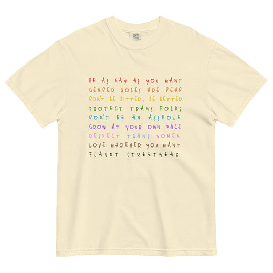 LGBT Mottos t-shirt - FLAVNT