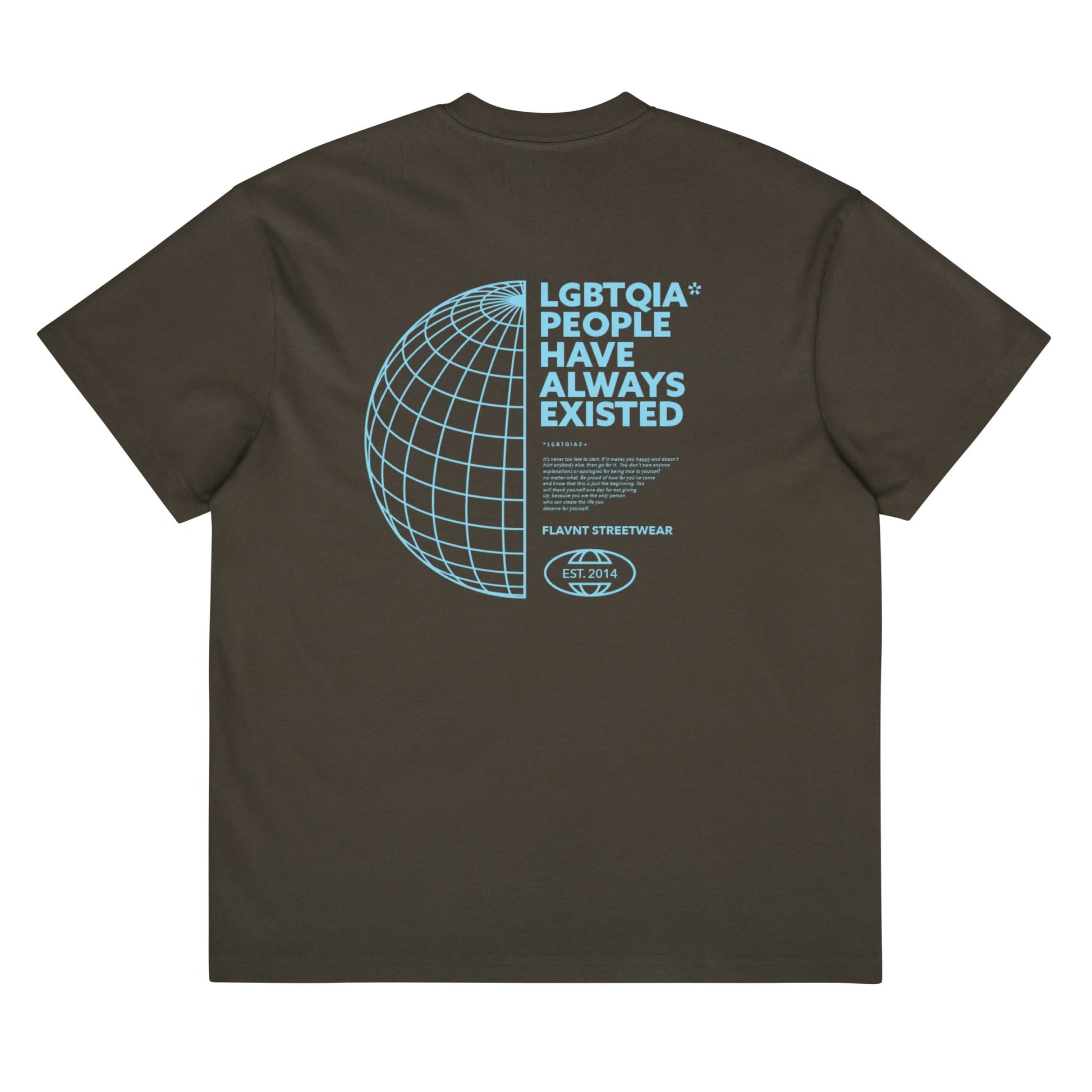 LGBT People Have Always Existed Boxy Tee - FLAVNT