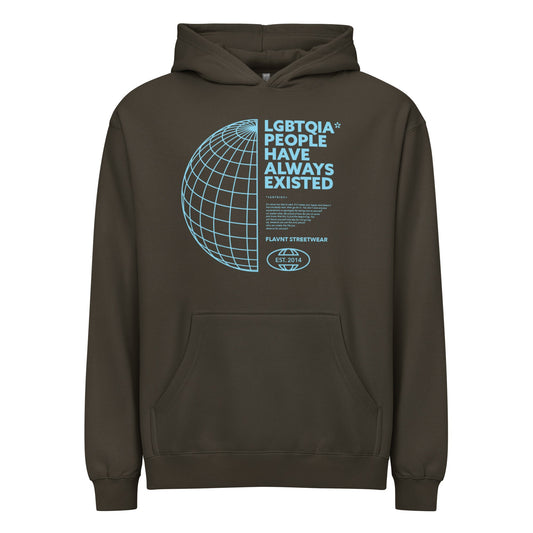 LGBTQIA+ People Have Always Existed Boxy hoodie - FLAVNT