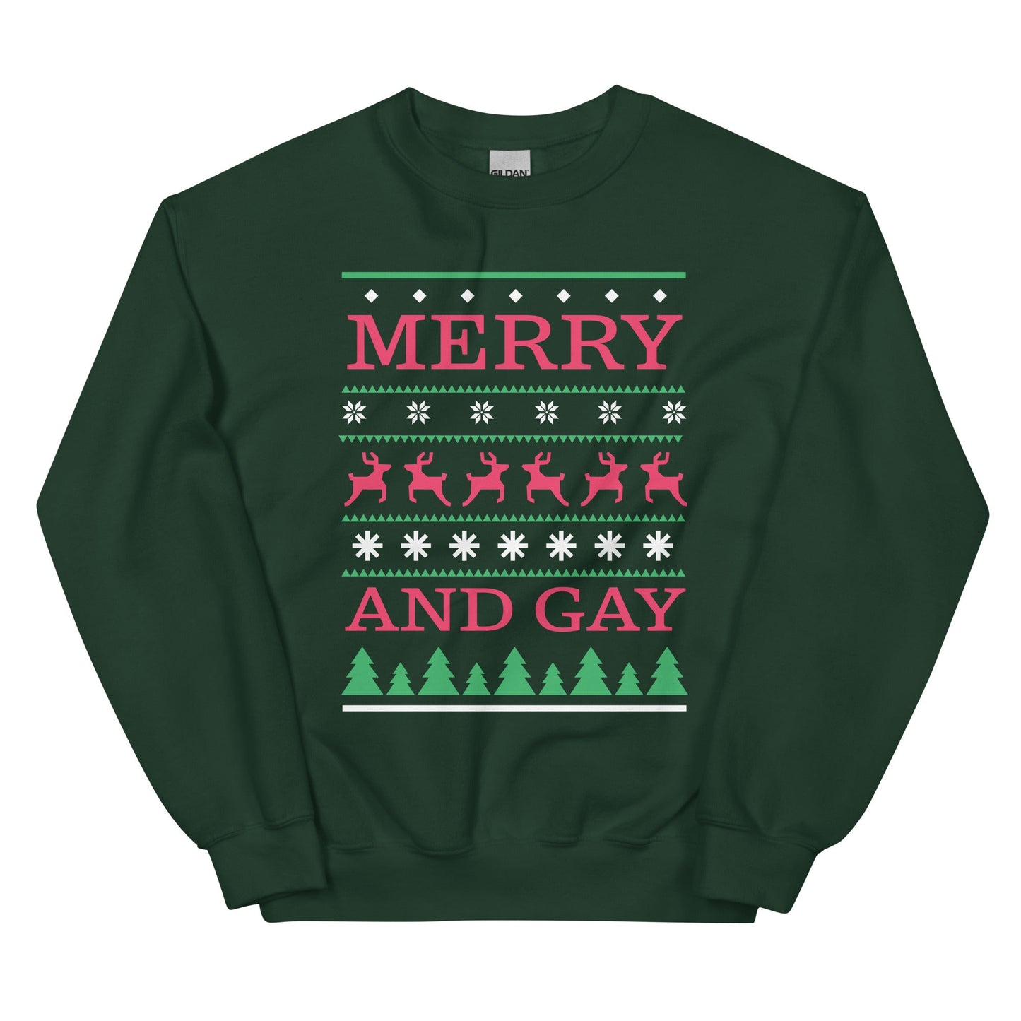 Merry and Gay Crewneck Sweatshirt - FLAVNT
