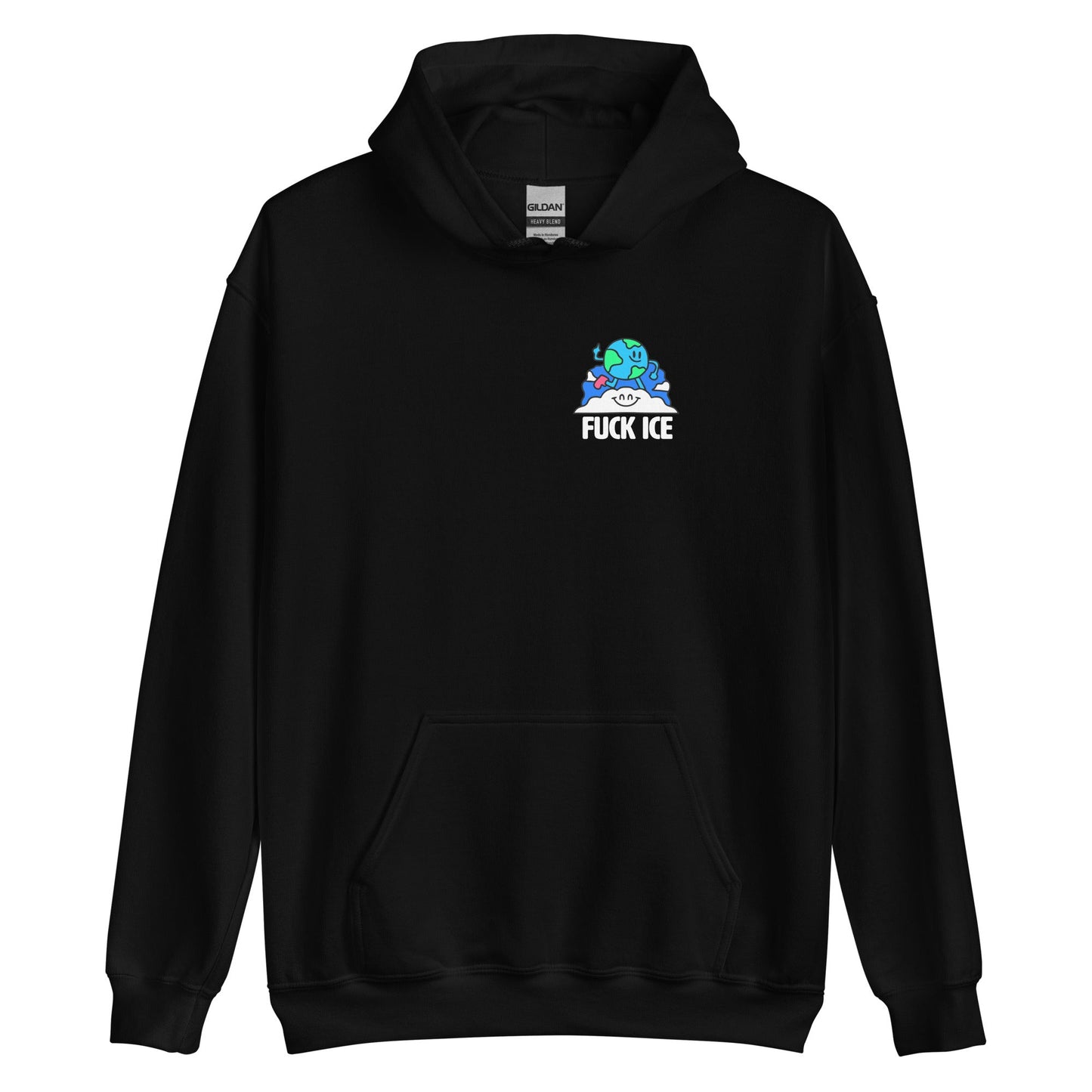 No Human is Illegal Earth Hoodie - FLAVNT