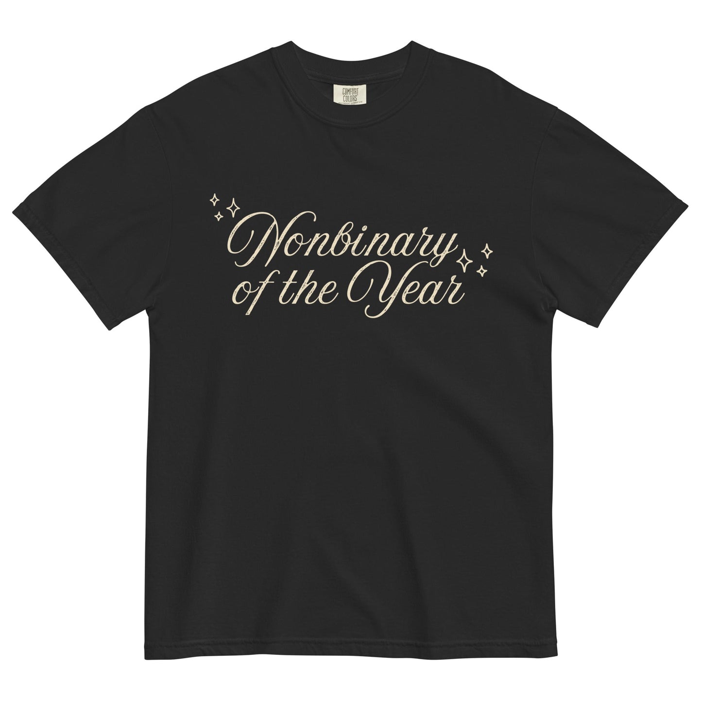 Nonbinary of the Year Script t-shirt - FLAVNT