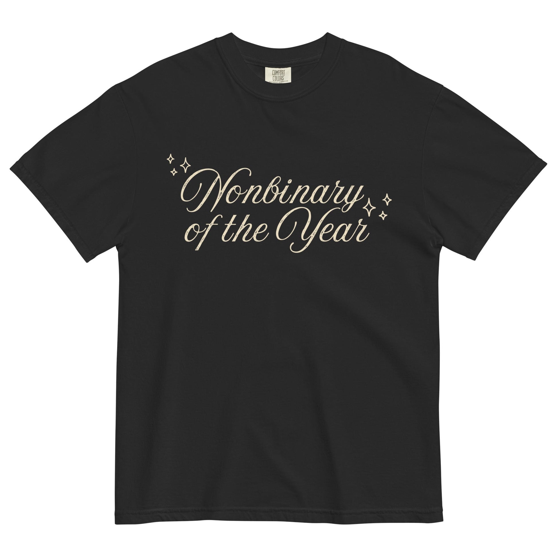 Nonbinary of the Year Script t-shirt - FLAVNT