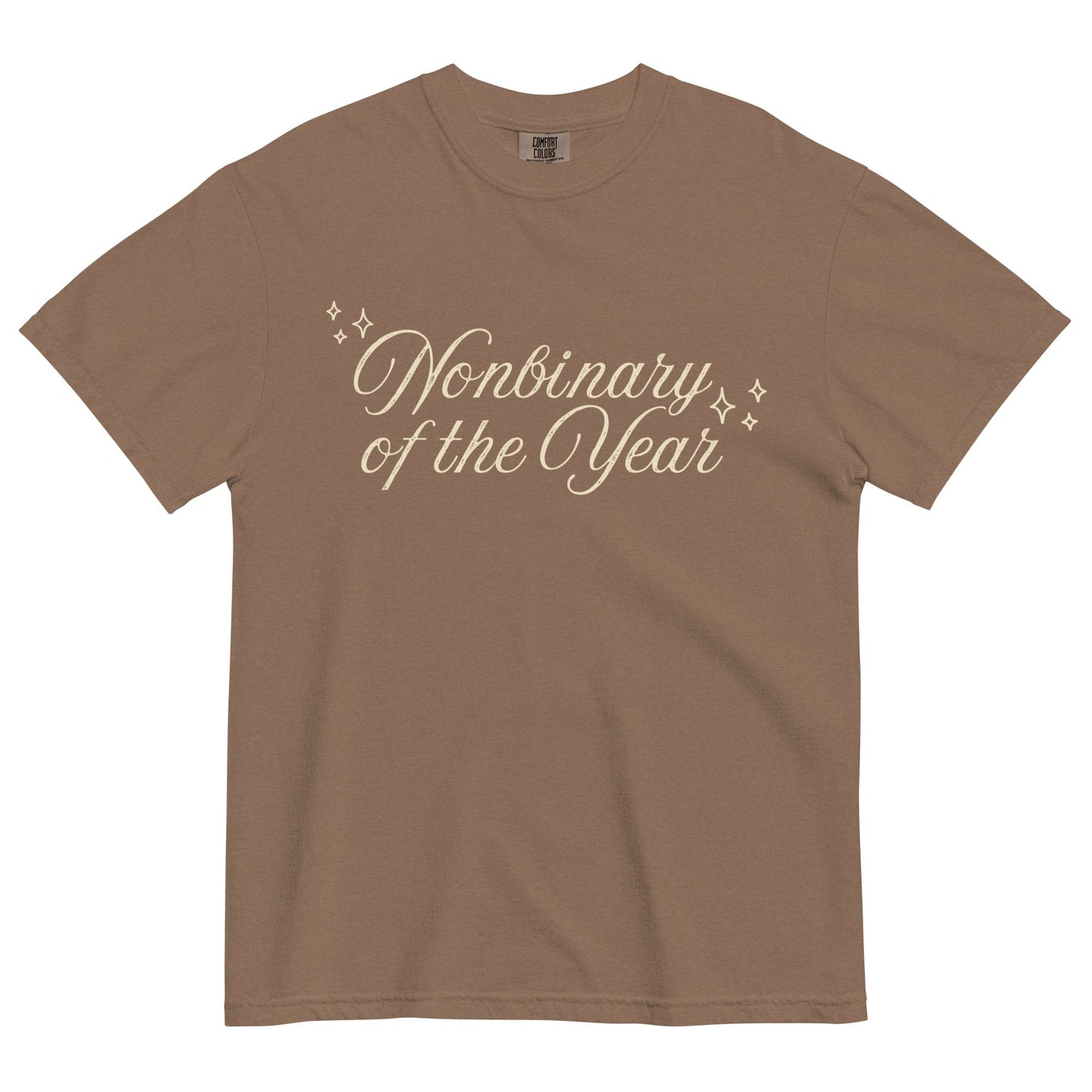 Nonbinary of the Year Script t-shirt - FLAVNT