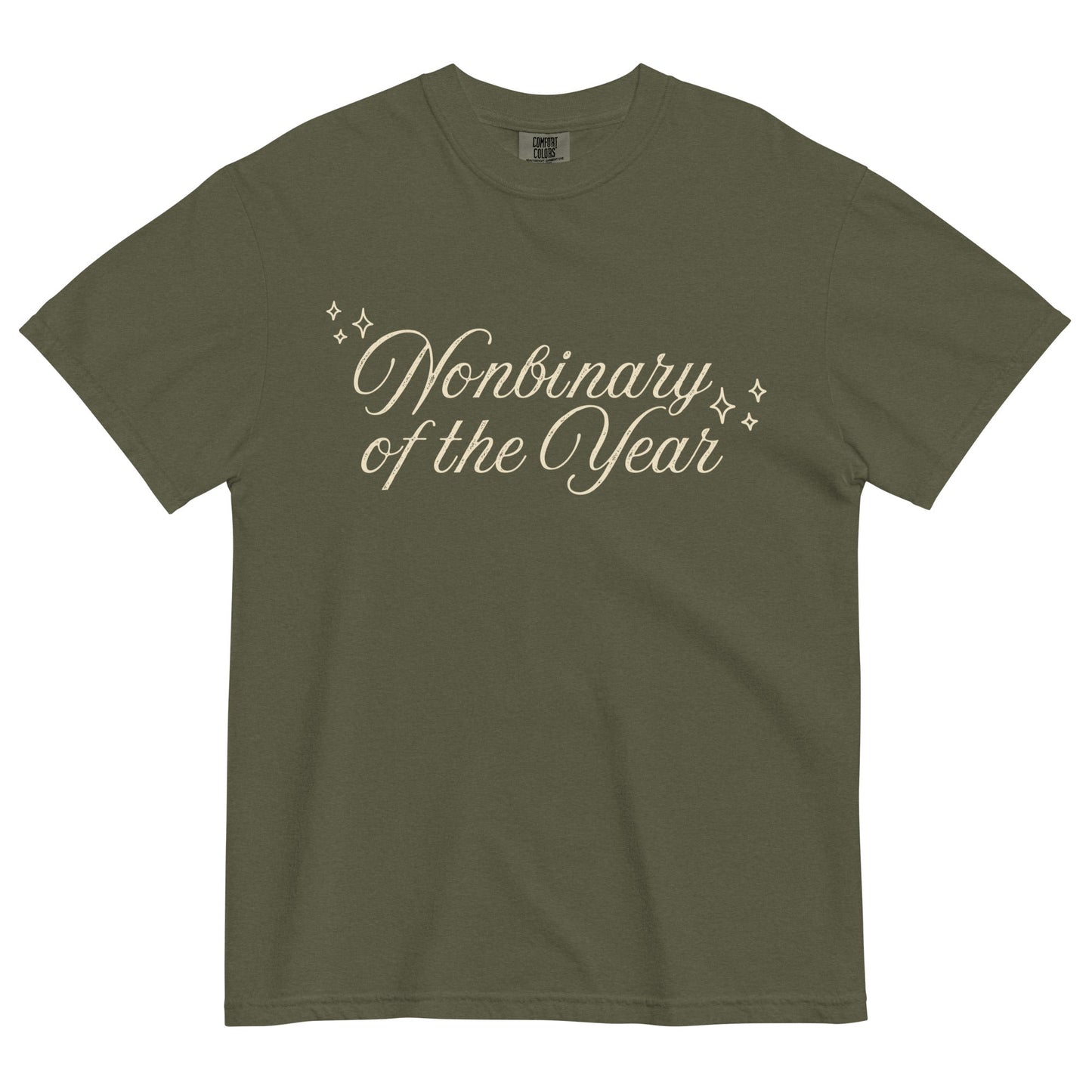 Nonbinary of the Year Script t-shirt - FLAVNT