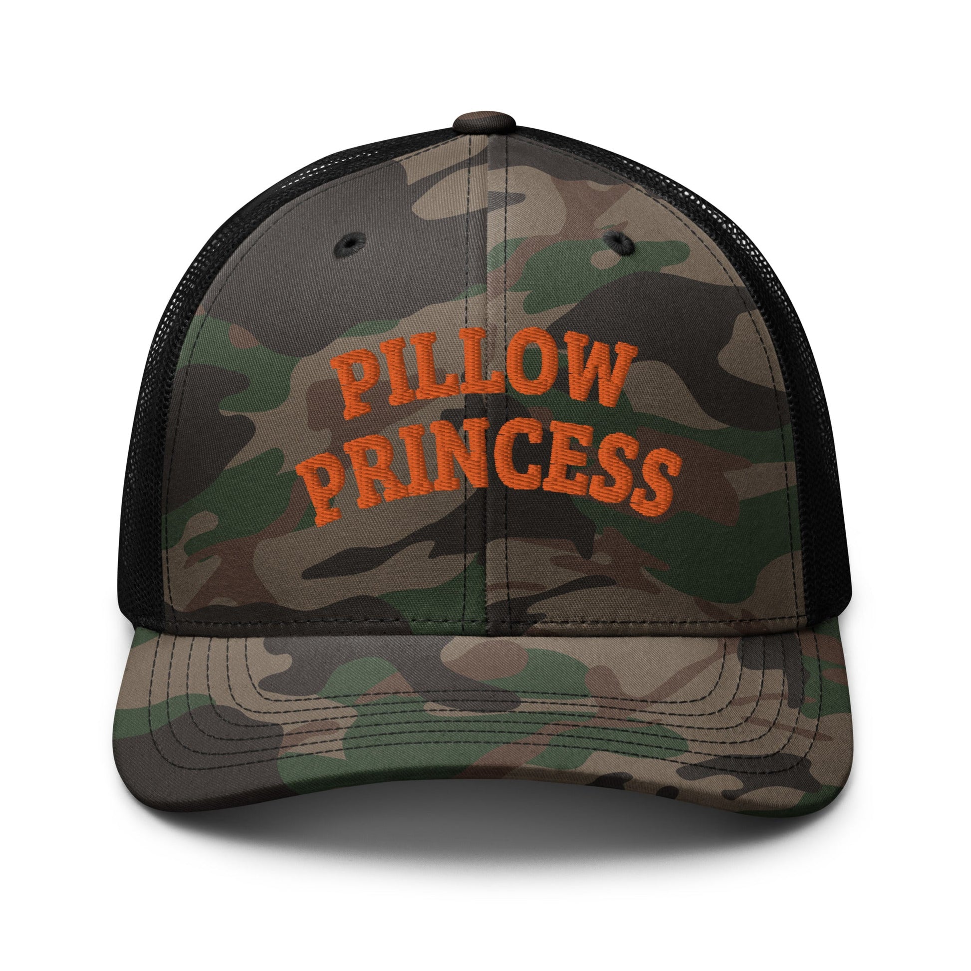 Pillow Princess Camo trucker hat - FLAVNT