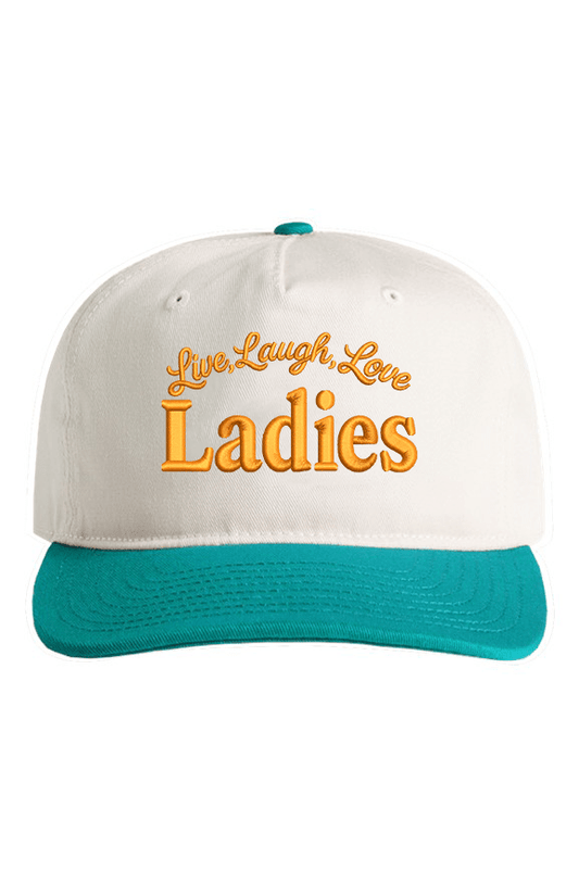 [PRE ORDER] Live Laugh Love Ladies Two Tone Hat - FLAVNT