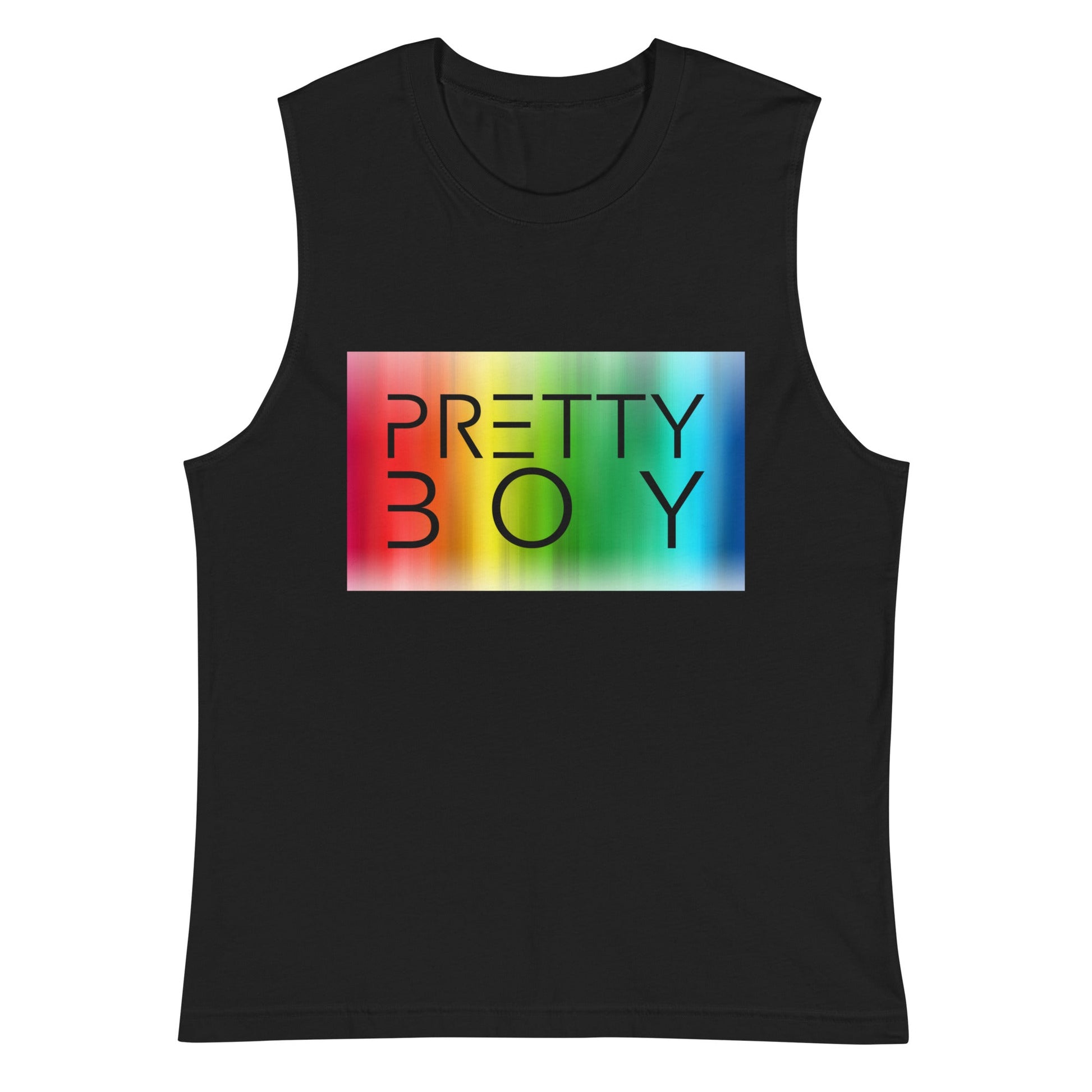 Pretty Boy Rainbow Muscle Shirt - FLAVNT