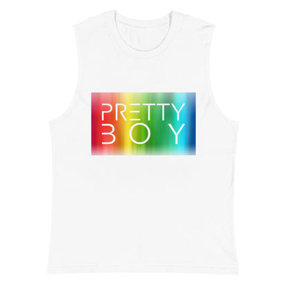 Pretty Boy Rainbow Muscle Shirt - FLAVNT