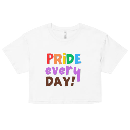 Pride Every Day crop top - FLAVNT