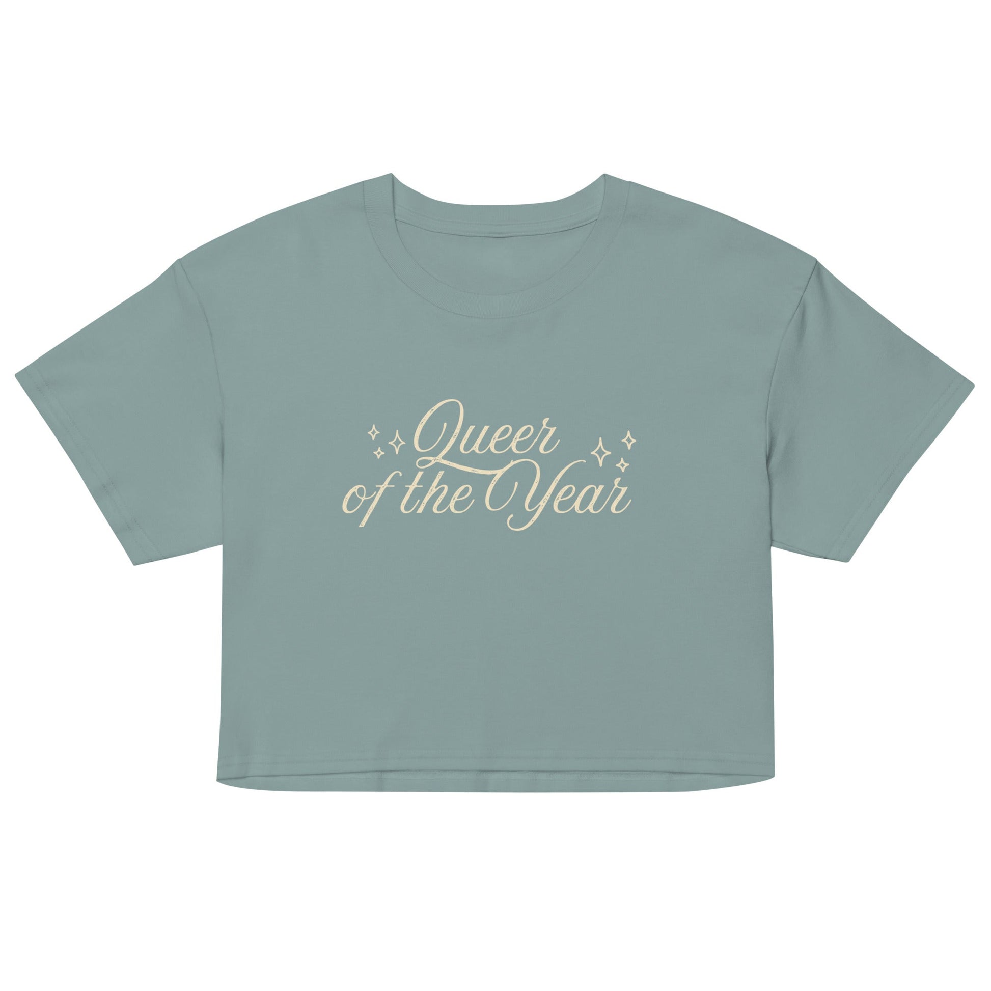 Queer of the Year Script crop top - FLAVNT