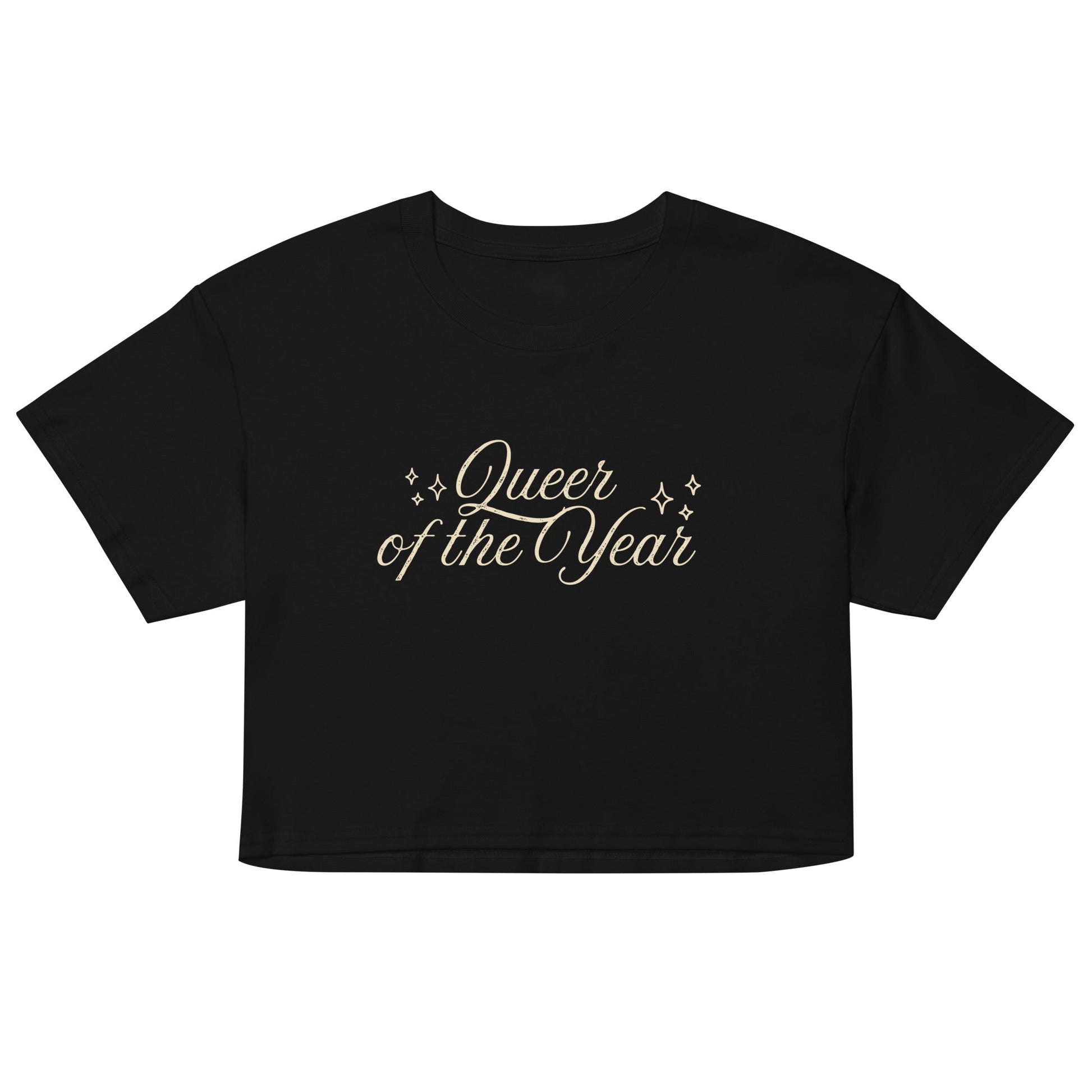Queer of the Year Script crop top - FLAVNT