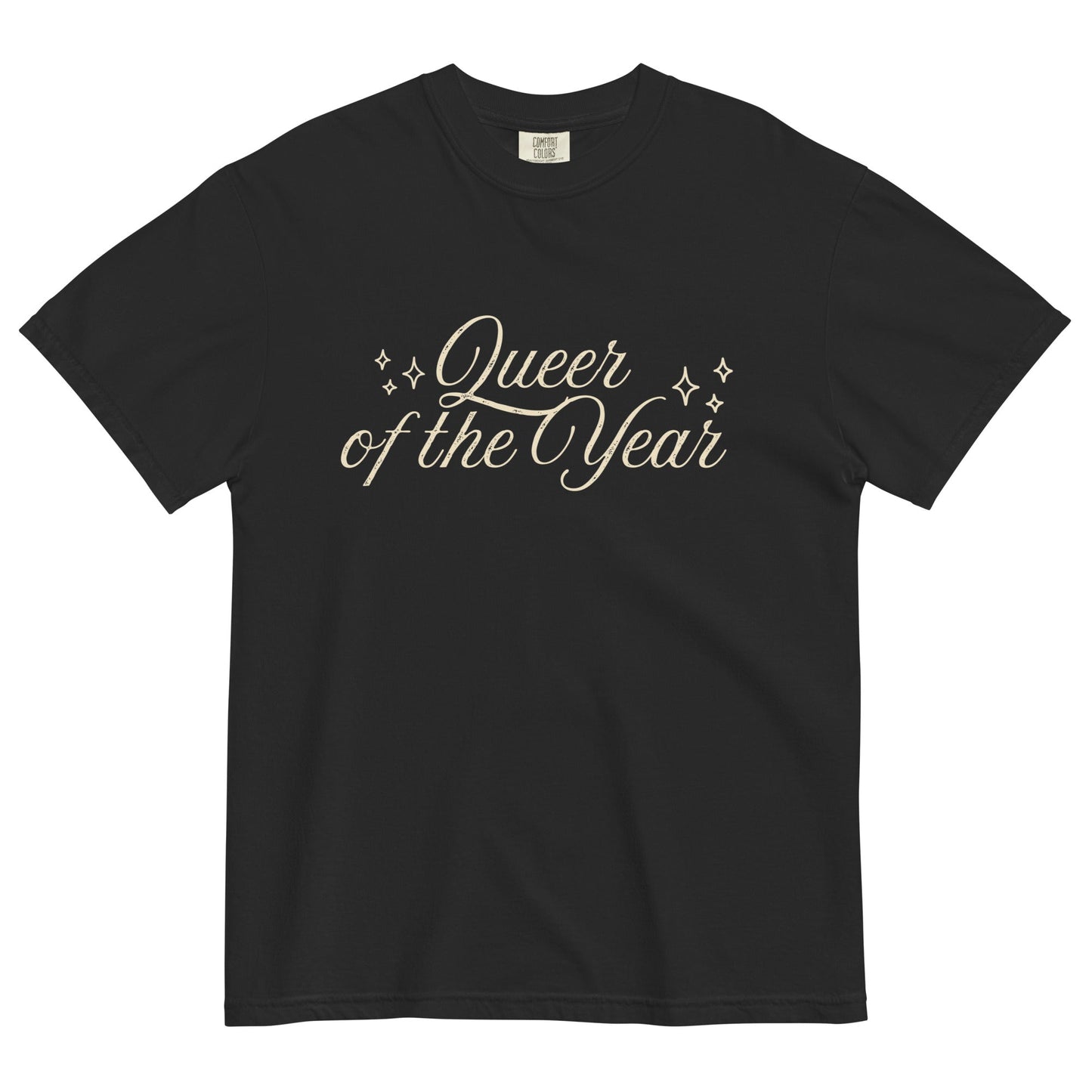Queer of the Year Script t-shirt - FLAVNT