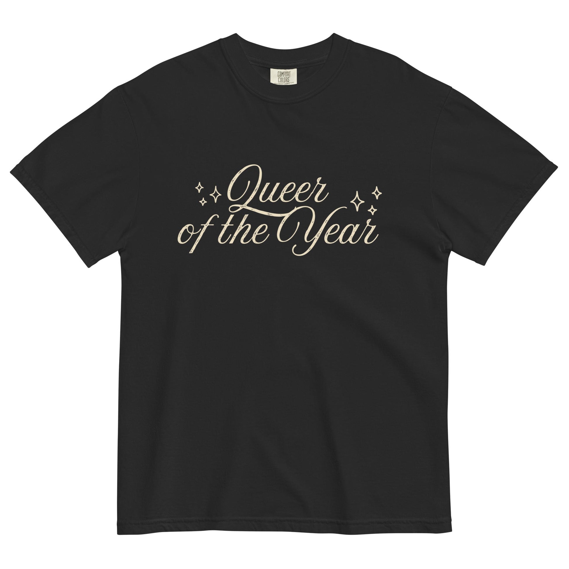 Queer of the Year Script t-shirt - FLAVNT