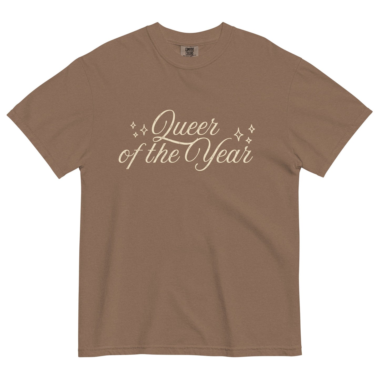 Queer of the Year Script t-shirt - FLAVNT