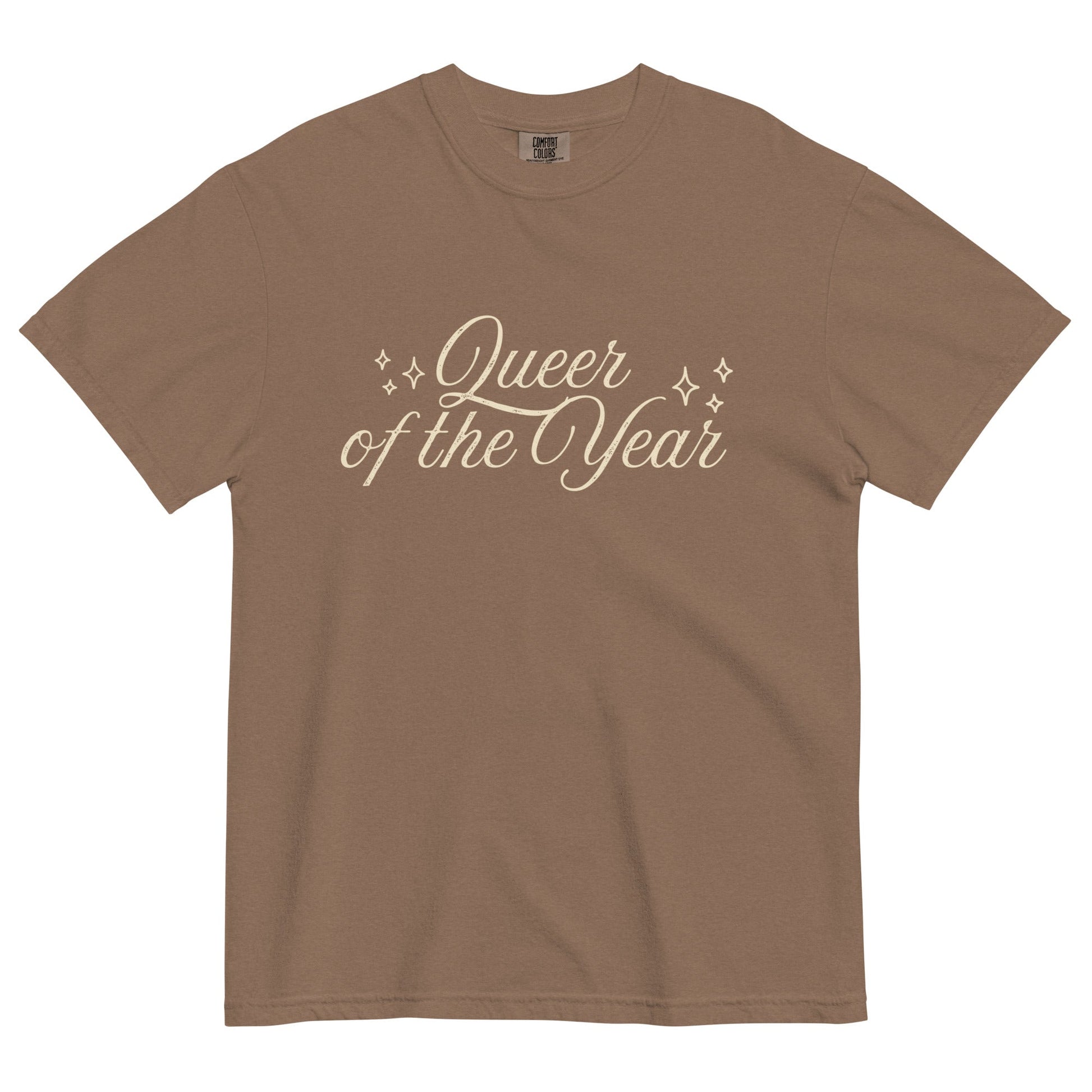 Queer of the Year Script t-shirt - FLAVNT