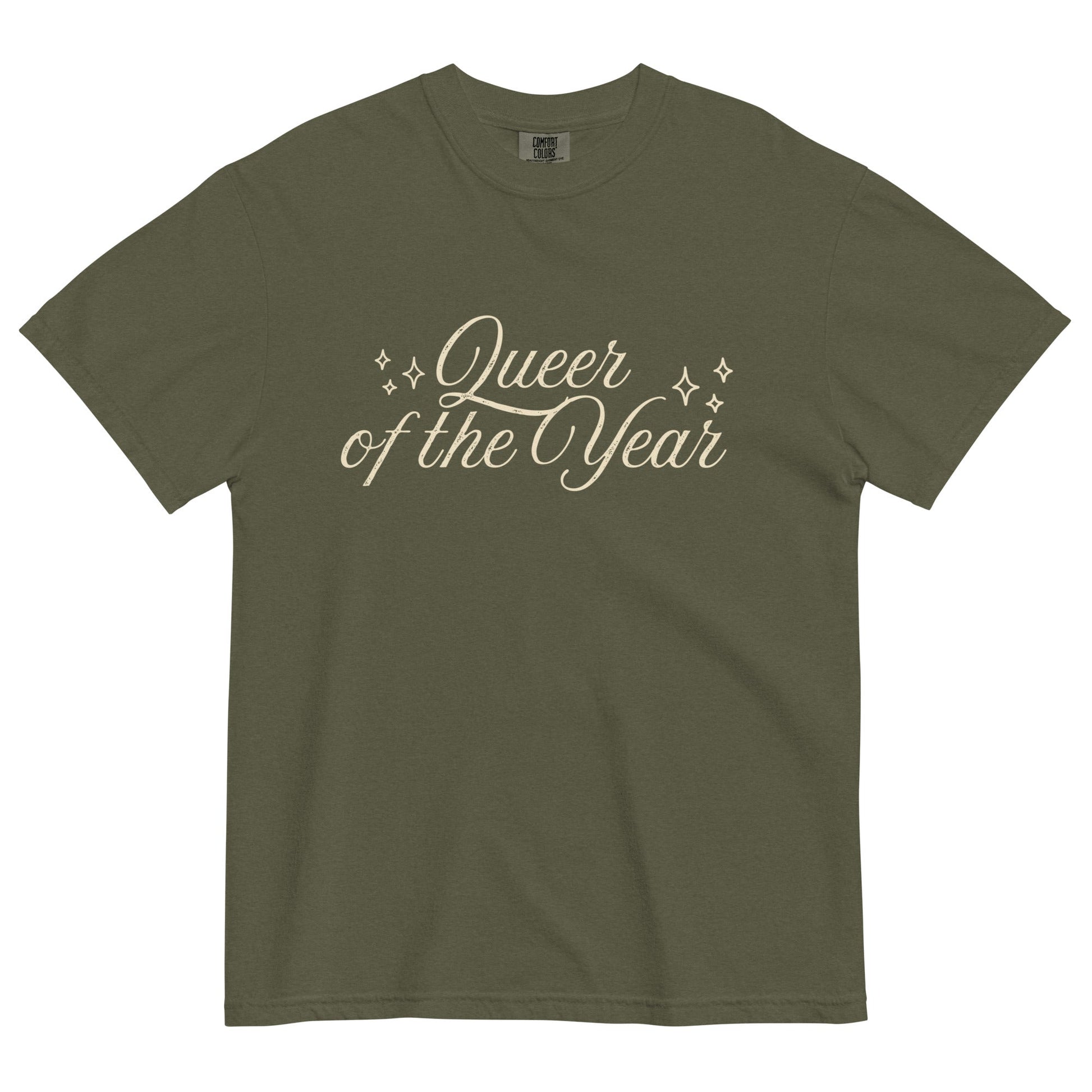 Queer of the Year Script t-shirt - FLAVNT
