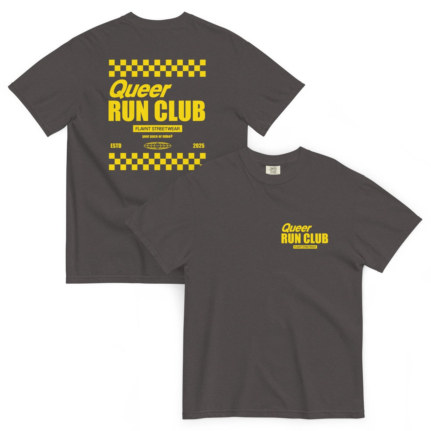 Queer Run Club Boxy Tee - FLAVNT