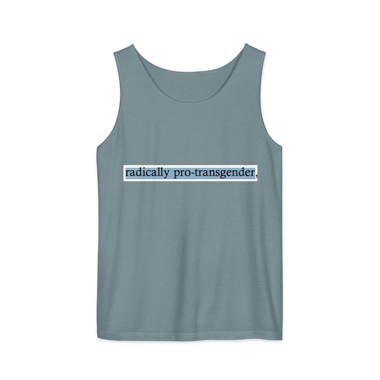 Radically Pro - Transgender Tank - FLAVNT