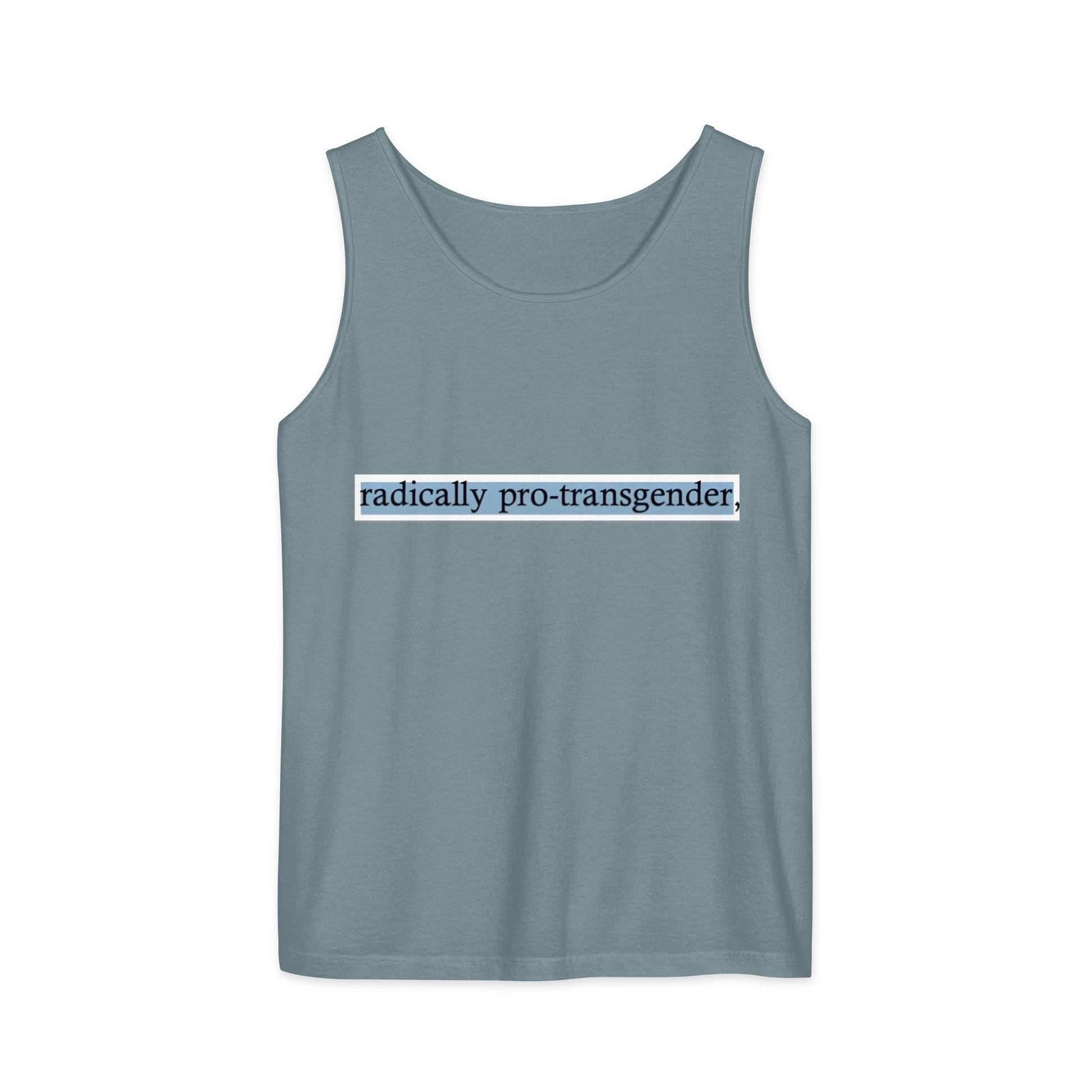 Radically Pro - Transgender Tank - FLAVNT