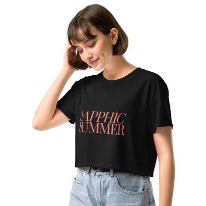 Sapphic Summer crop top - FLAVNT