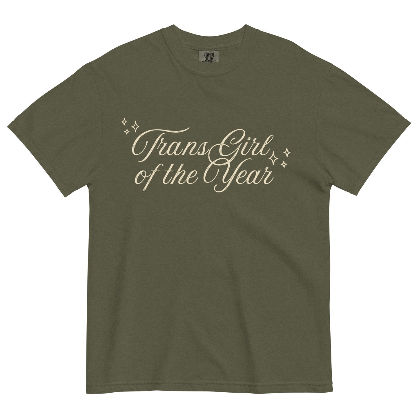 Trans Girl of the Year Script T-shirt - FLAVNT