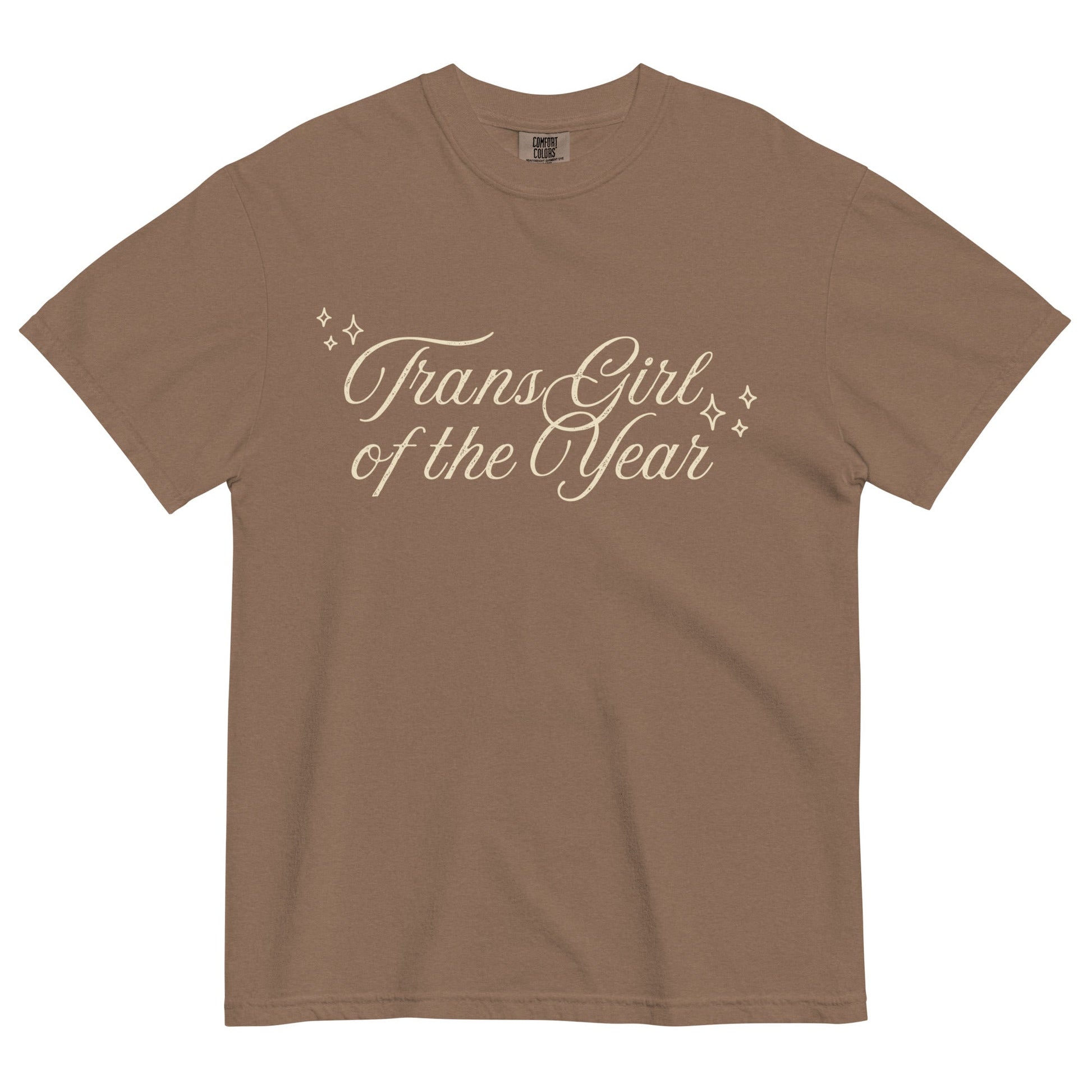Trans Girl of the Year Script T-shirt - FLAVNT