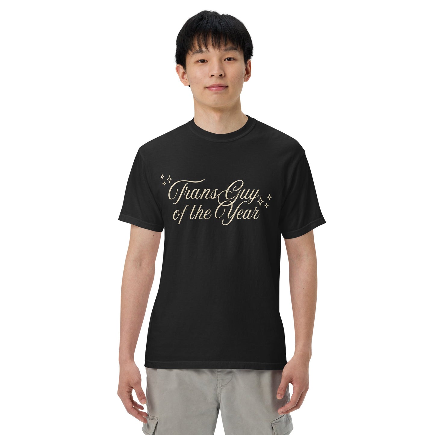 Trans Guy of the Year Script T-shirt - FLAVNT