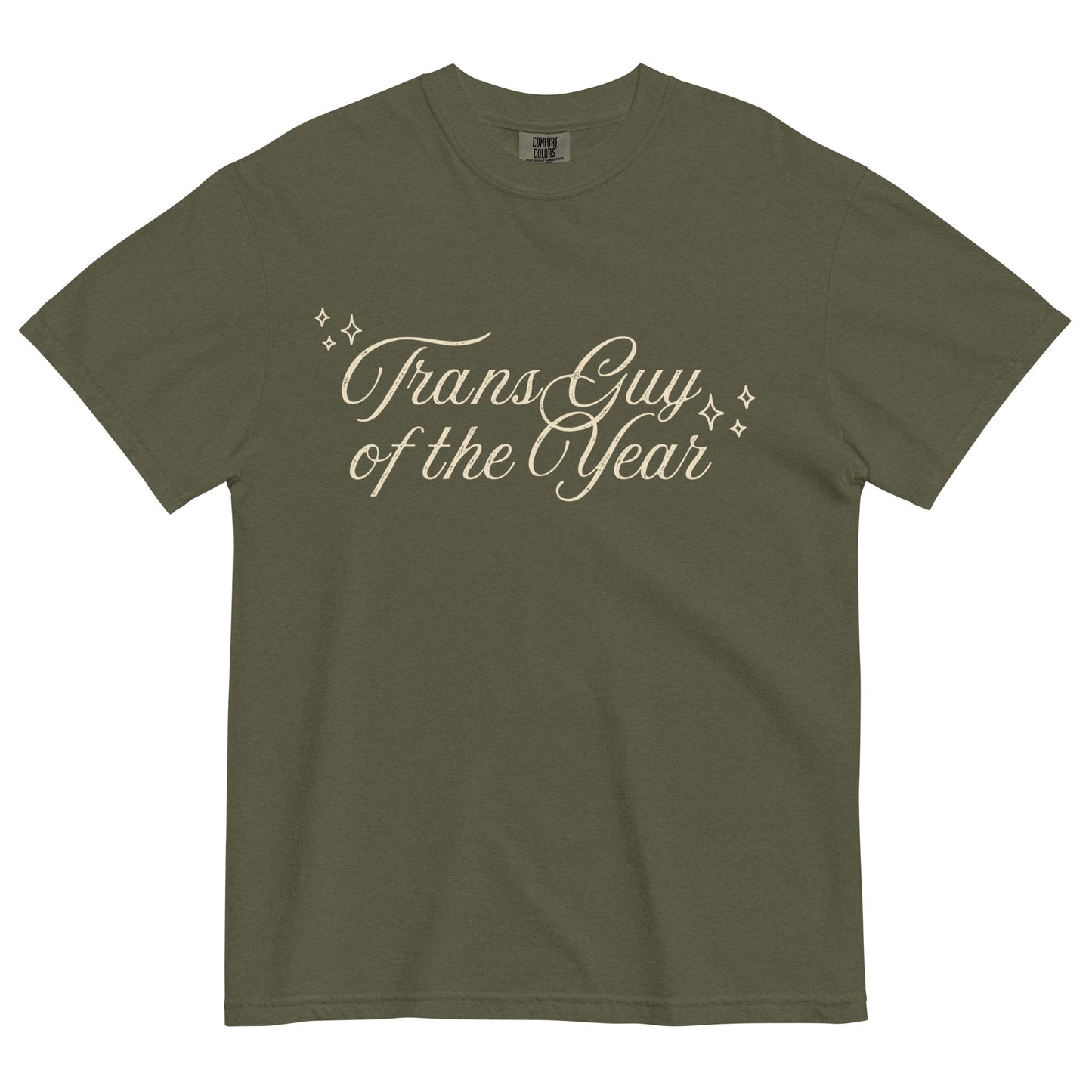 Trans Guy of the Year Script T-shirt - FLAVNT